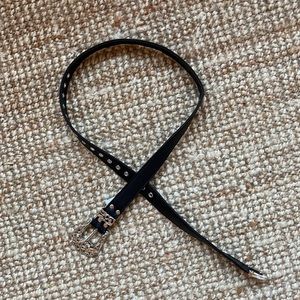 For Love & Lemons Silver/Black Belt XS/S